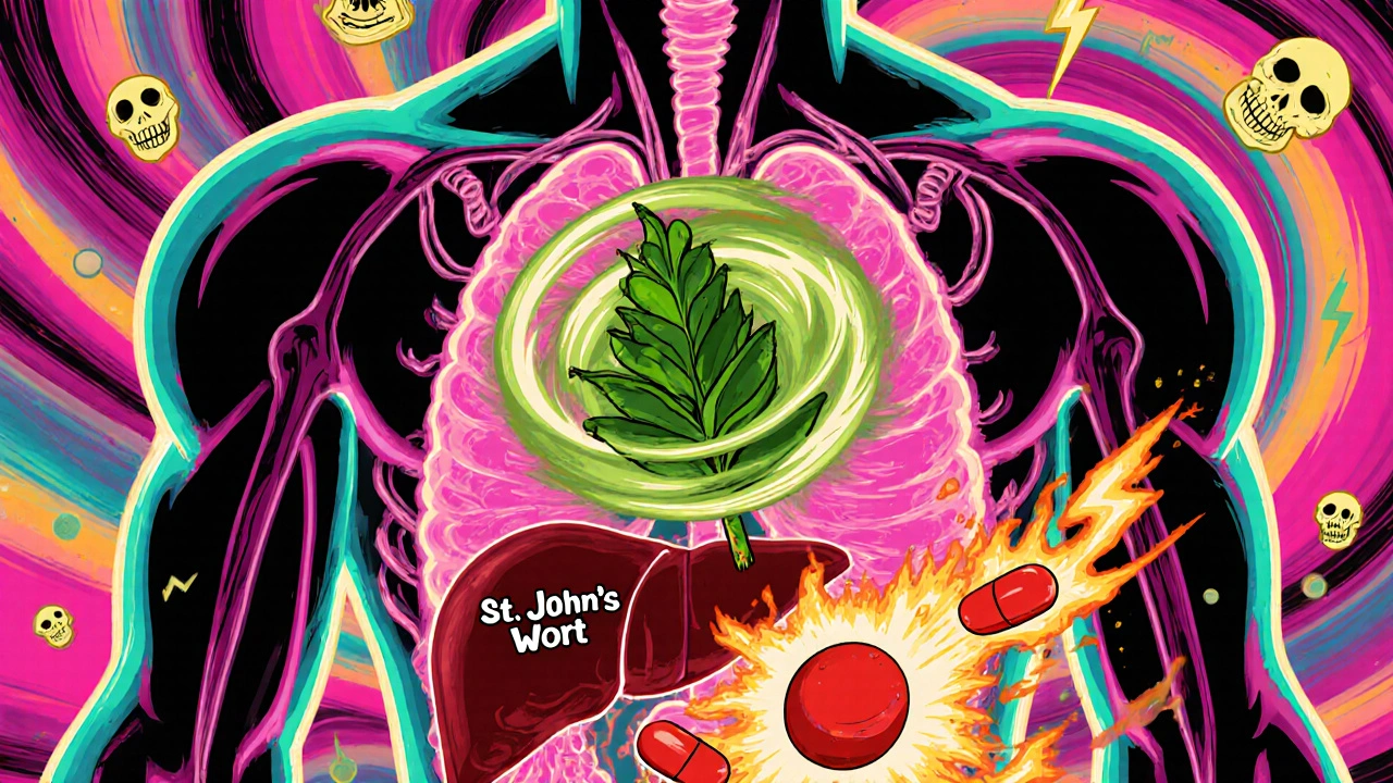 St. John’s Wort and Prescription Medications: What You Need to Know About Dangerous Interactions